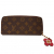 Louis Vuitton Portefeuille à fermeture éclair avec monogramme de Clémence