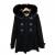 Burberry BLACKWELL Dufflecoat mit Kapuze und abnehmbarem Trim