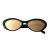 Chanel Oval Sunglasses