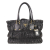 Prada B Prada Black Lambskin Leather Leather Nappa Gaufre Handbag Italy
