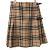 Burberry Kilt Skirt 100% wool