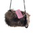 Greymer GRey, Made in Italy Faux Fur Bag