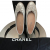 Chanel Argent Patent Leather CC Cap Toe Ballet Flats