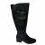 Tamaris Black  Leather Boots