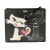 Karl Lagerfeld Clutch Katze schwarz