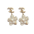 Chanel Camellia Earrings