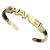 Chanel Bracelet en métal or
