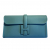 Hermès Jige light blue calf clutch Swift 29