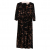 ba&sh Robe midi à motif abstrait Mosiris