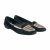 Christian Dior Dior loafers in black suede with pink stripes and sequins