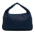Bottega Veneta AB Bottega Veneta Blue Calf Leather Intrecciato Hobo Bag Italy