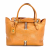 Fendi Selleria Villa Borghese tote bag in caramel grained leather with horse print