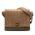 Chanel B Chanel Brown Taupe Lambskin Leather Leather Quilted Lambskin Mademoiselle Crossbody France
