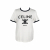 Celine Triomphe t-shirt in white cotton with black logo