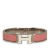 Hermès AB Hermès Silver with Pink Enamel Metal Clic Clac H Bracelet GM France