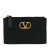 Valentino AB Valentino Black Calf Leather Cardholder Italy