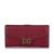 Dolce & Gabbana B Dolce&Gabbana Red Calf Leather DG Love Continental Wallet Italy