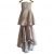 Christian Dior Robe en soie pâle avec traîne
