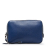 Prada B Prada Blue Calf Leather Vitello Daino Clutch Bag Italy