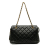 Chanel B Chanel Black Caviar Leather Leather Matelasse Tote France