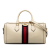 Gucci B Gucci White Calf Leather Ophidia Satchel Italy