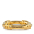 Hermès B Hermès Gold Gold Plated Metal Bouet Scarf Ring France