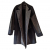 Sonia Rykiel Zweifarbige Wolljacke lagenlook M-L