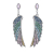 Thomas Sabo Colorful Hummingbird Wings Silver Earings