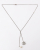 Chanel CC Rhinestone and Faux Pearl Drop Necklace