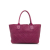Bottega Veneta B Bottega Veneta Purple Calf Leather Intrecciato Cabat Tote Italy