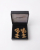 Chanel Cc Clover Fleur-de-lis Gold Earrings