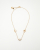 Fendi Ff Rhinestone Necklace
