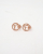 Fendi Ff Rhinestone Earrings