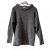 Isabel Marant Etoile Doux pull gris, laine et laine de yak, S-M