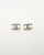 Chanel Cc Rhinestone Earrings