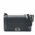 Chanel Boy Medium Quilted Lambskin Leather  Bag Black