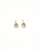 Chanel Coco Mark Hoop Pearl Blackstone Earrings