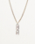 Gucci Infinity Knot Silver Necklace