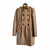 Burberry Camel Wool Twill Evesham Coat