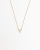 Louis Vuitton V Rhinestone Necklace