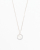 Gucci Interlocking G Silver Necklace