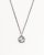 Gucci Interlocking G Silver Necklace