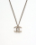 Chanel Coco Mark Rhinestone Necklace