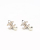 Chanel Coco Mark Rhinestone and Pearl Earrings