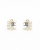 Chanel Square Rhinestone Clip-on Earrings