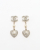 Chanel Coco Mark Rhinestone Earrings