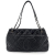 Chanel Tote Shoulder Bag Matelassè Caviar Leather Black