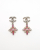 Chanel Coco Mark Rhinestone Dangling Earrings