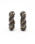 Bottega Veneta Twisted Hoop Earrings