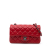 Chanel B Chanel Red Lambskin Leather Leather Mini Rectangular Classic Lambskin Single Flap France